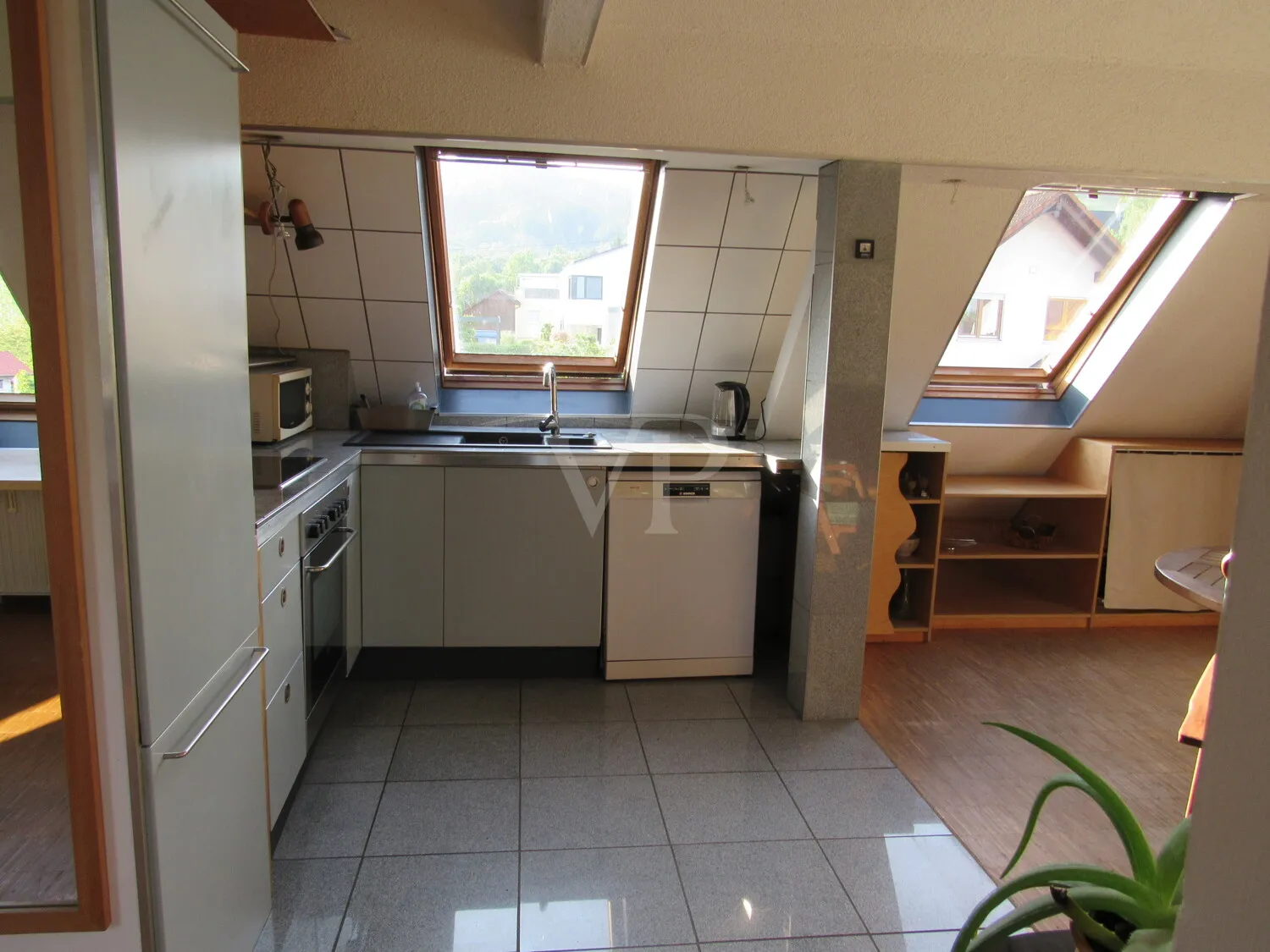 DG II, offene Küche