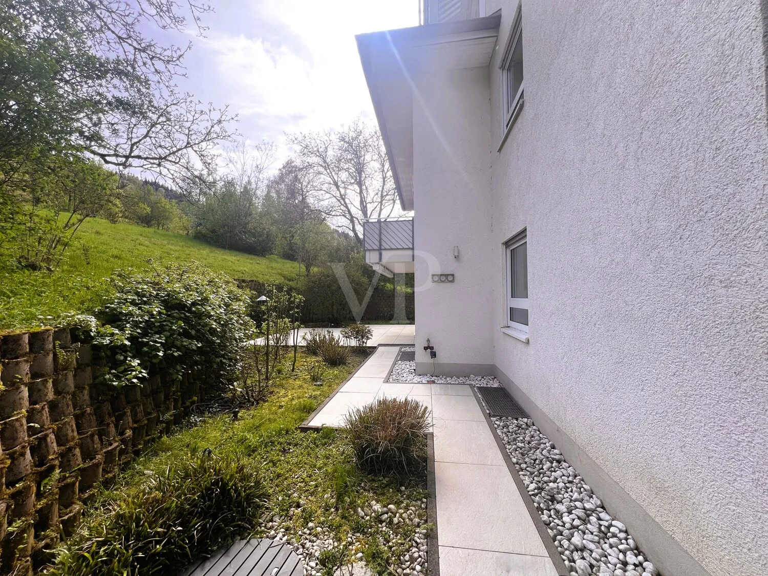Zugang Terrasse von außen