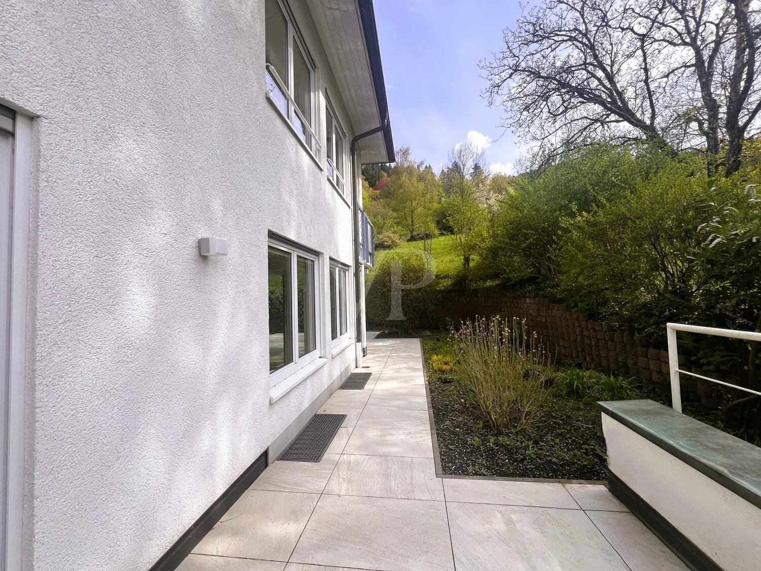 Terrasse von Schlafzimmer aus