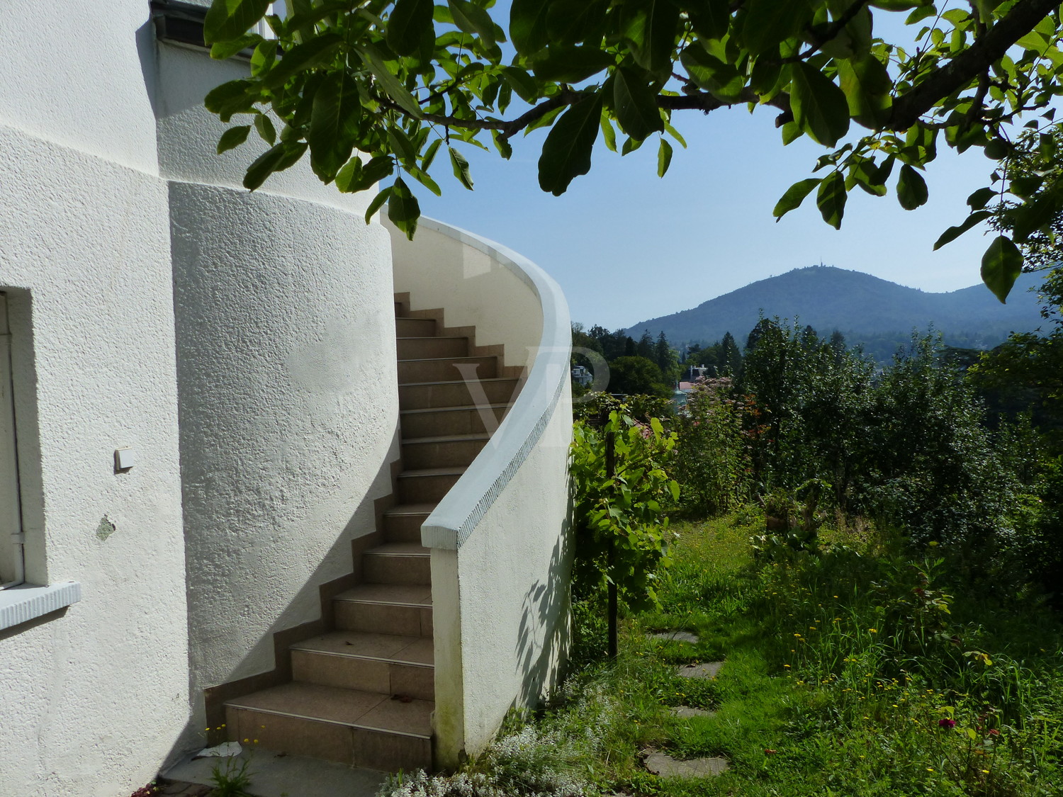 Balkon zum Garten