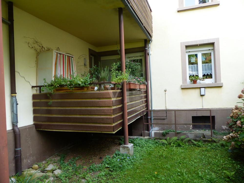 Grünfläche/Balkon