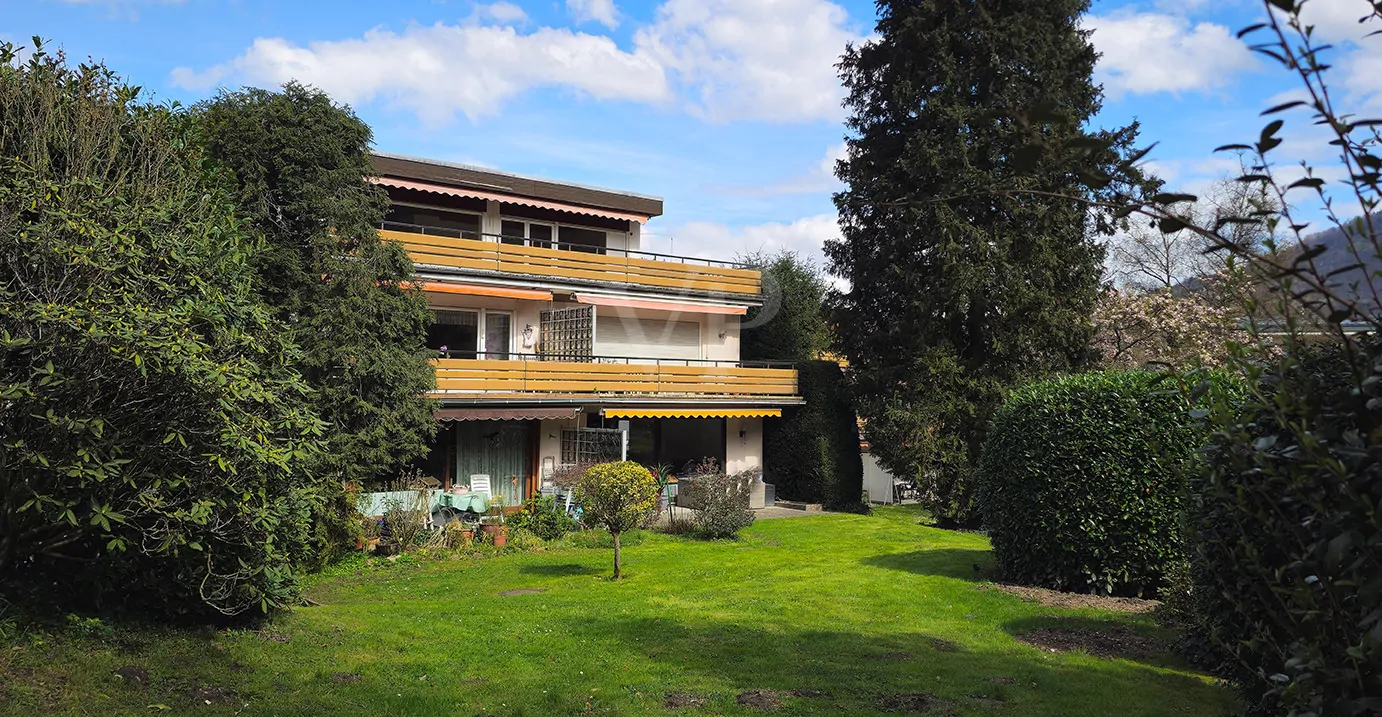 Penthouse vom Park aus