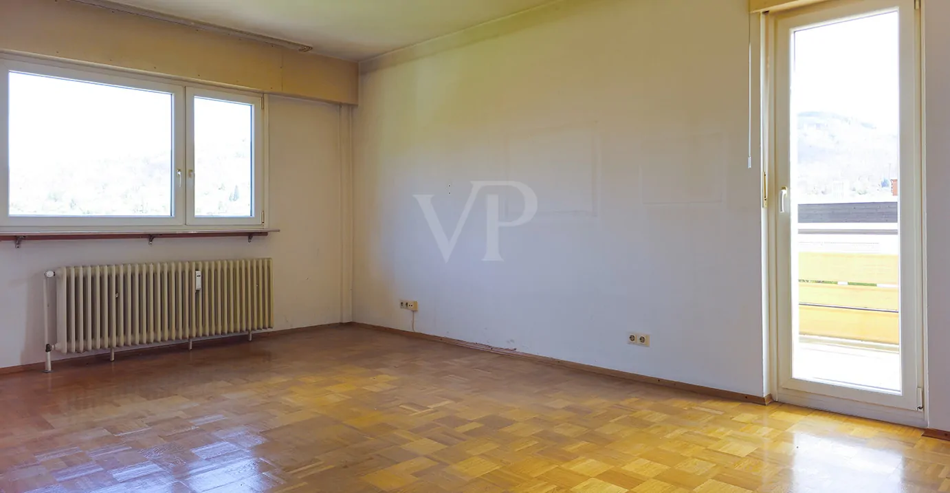 Schlafzimmer mit Zugang zur Dachterrasse