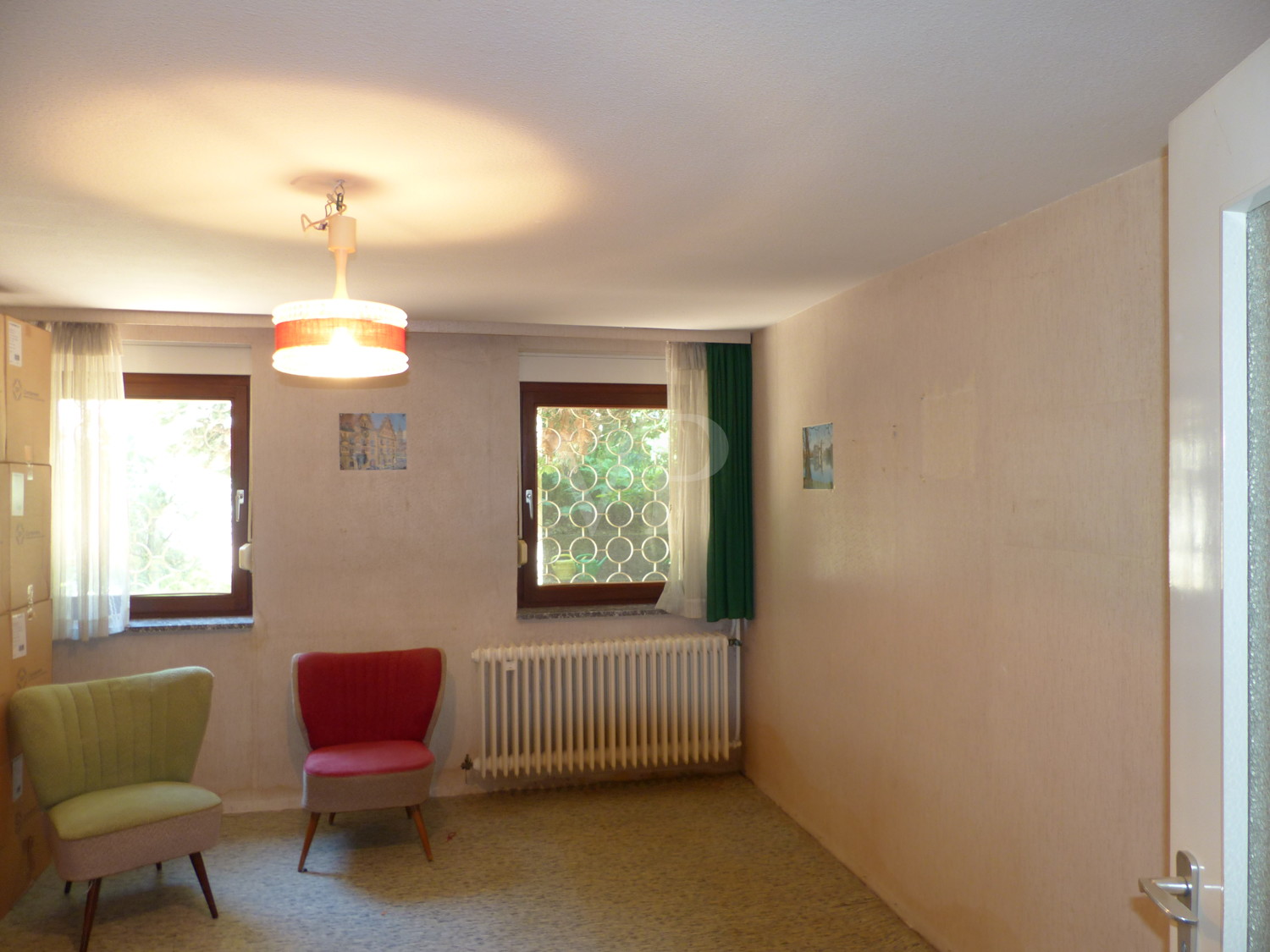 Zimmer im Untergeschoss