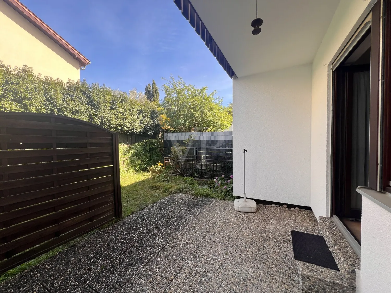 Rückseite Ansicht Terrasse