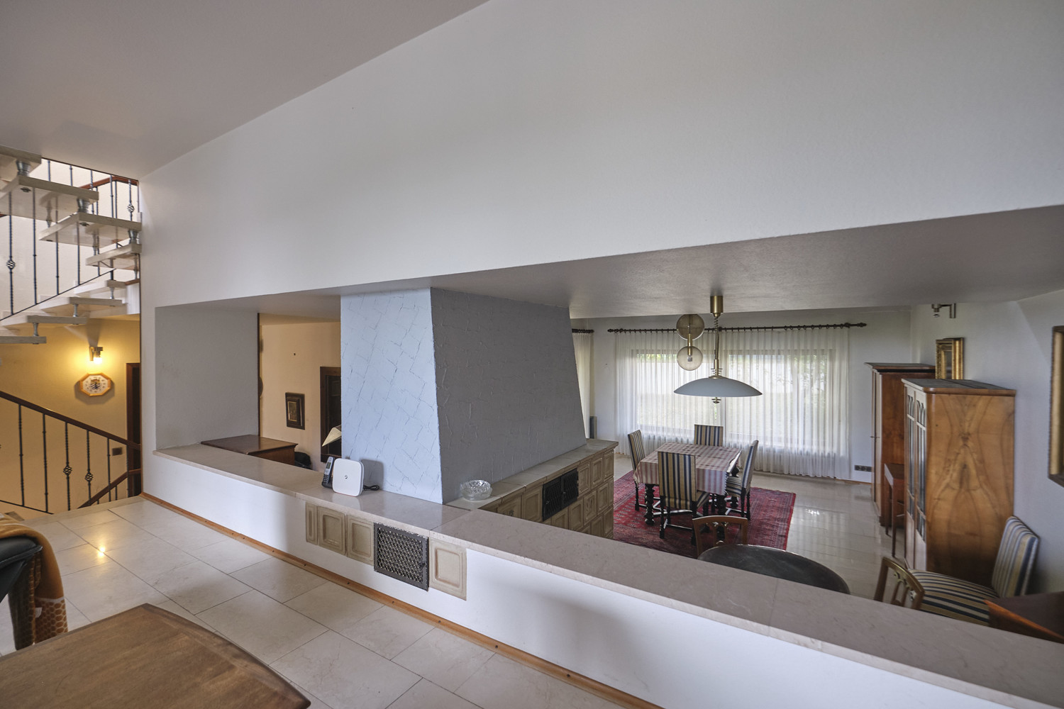 Blick ins Wohnzimmer