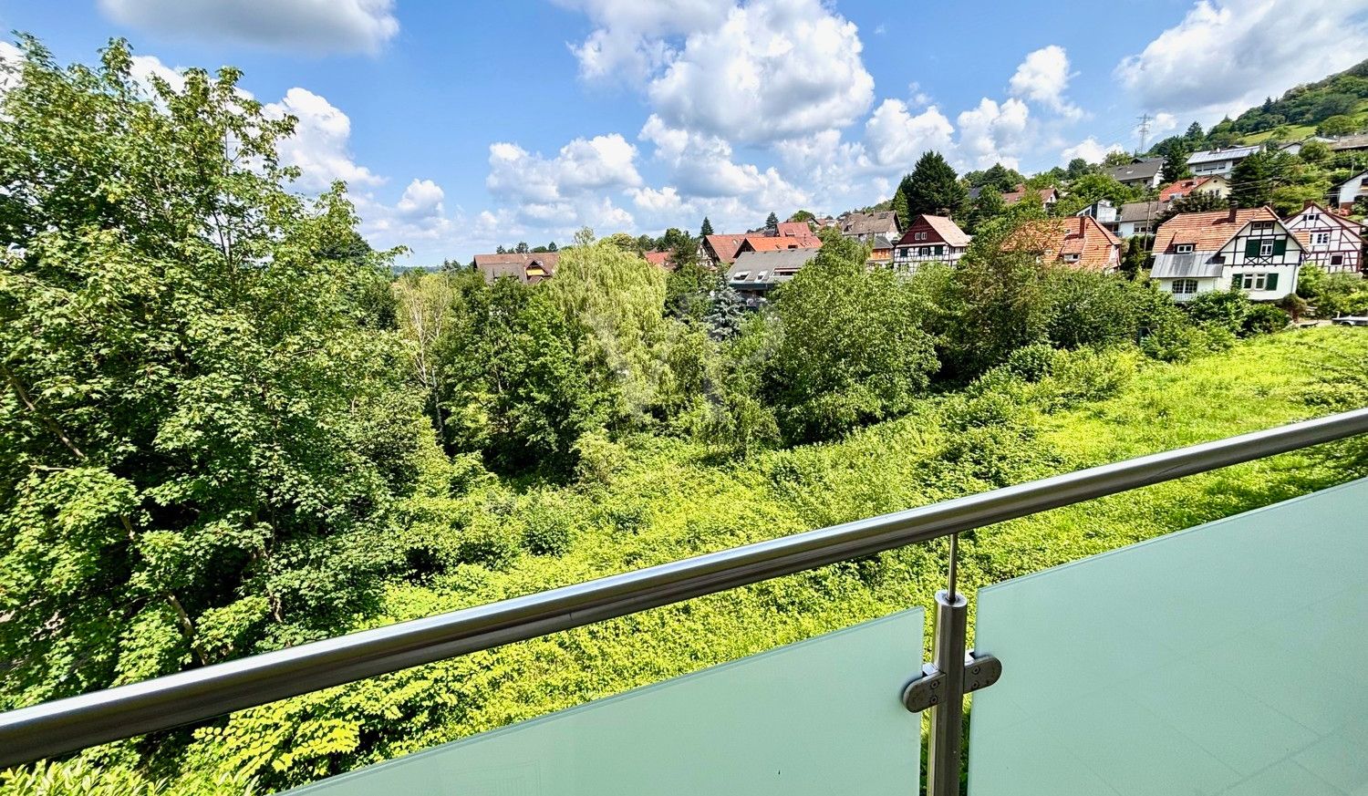 Balkon und Aussicht