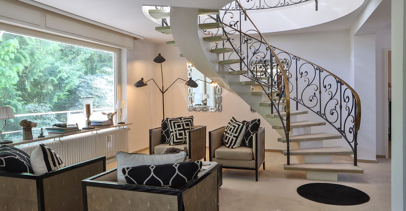 Abgang Wendeltreppe