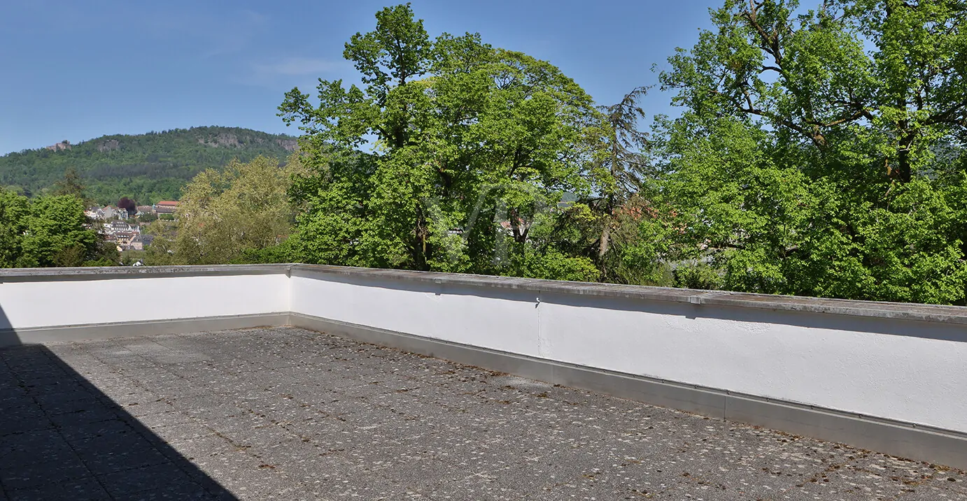 Ausblick von Dachterrasse