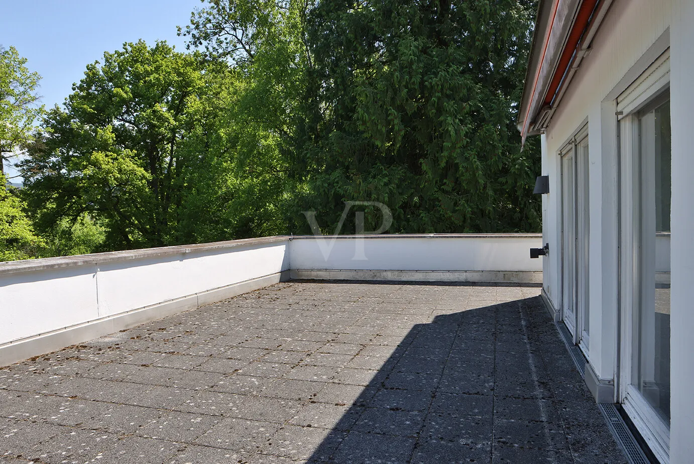 Ausblick von Dachterrasse