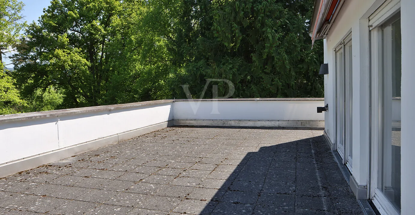 Ausblick von Dachterrasse