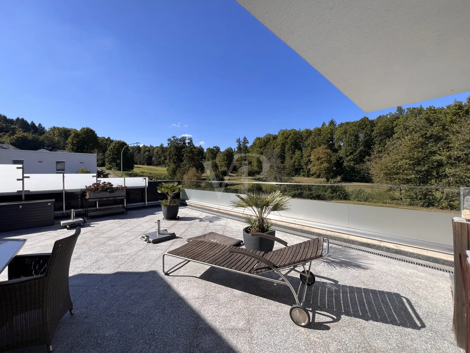 Aussicht von Terrasse