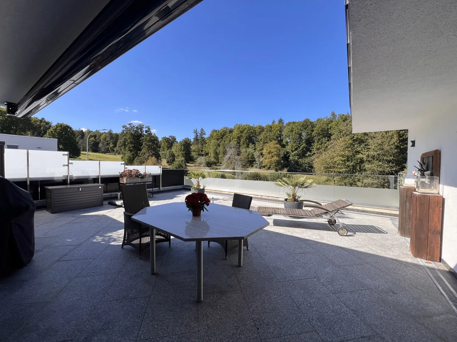 Aussicht von Terrasse