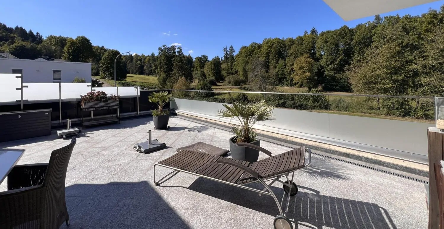 Aussicht von Terrasse