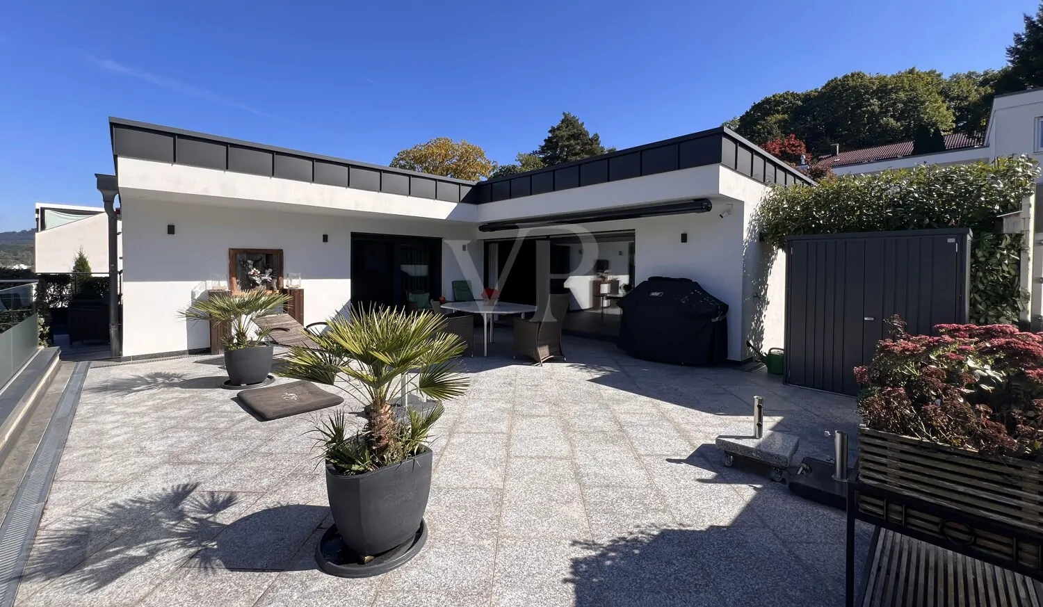 Aussicht von Terrasse