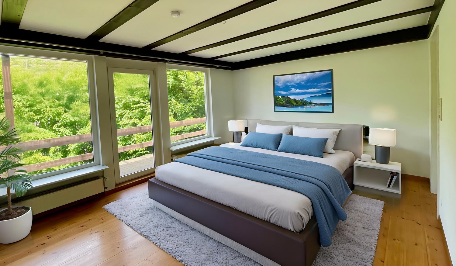 Einrichtungsbeispiel Schlafzimmer