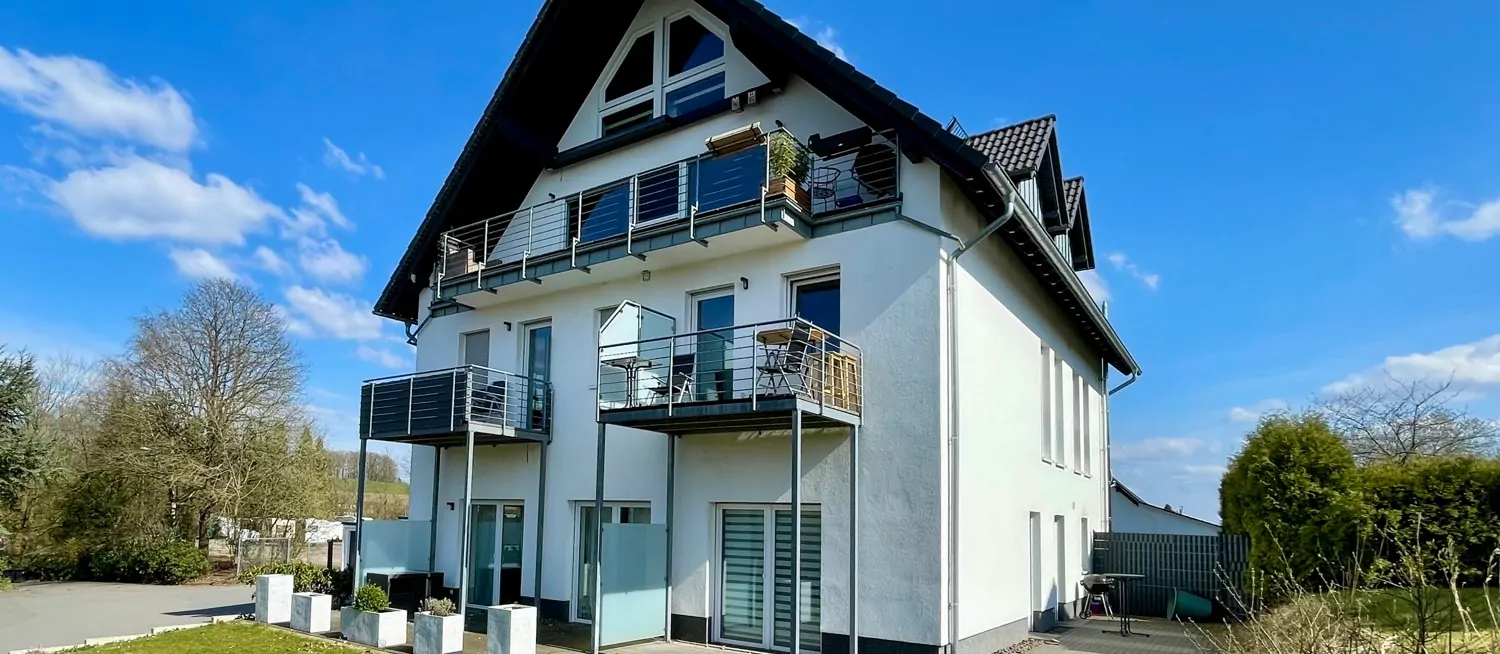 Balkone mit Süd-West-Ausrichtung