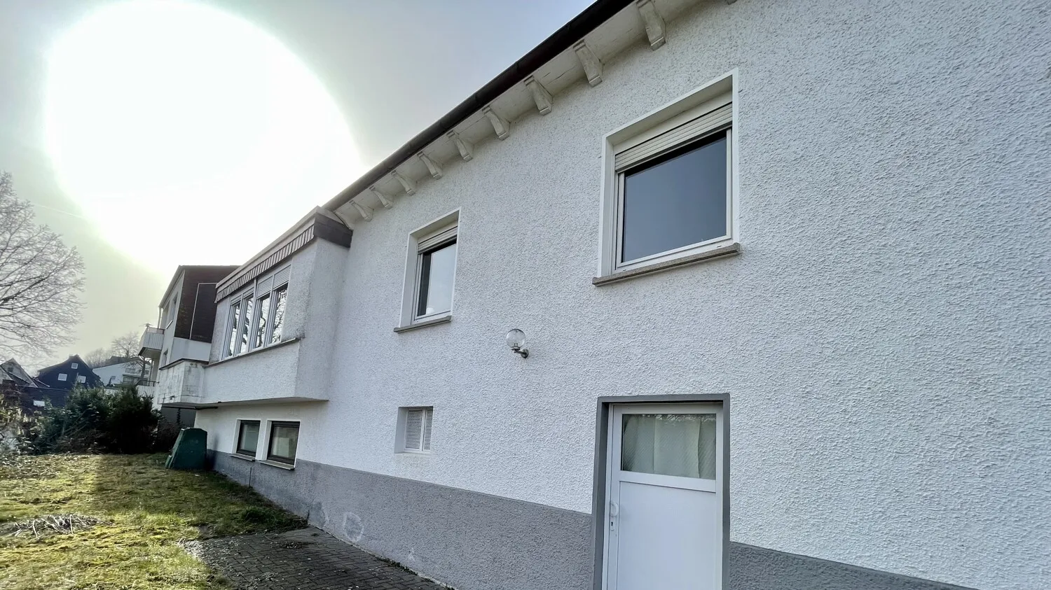 Gebäuderückseite