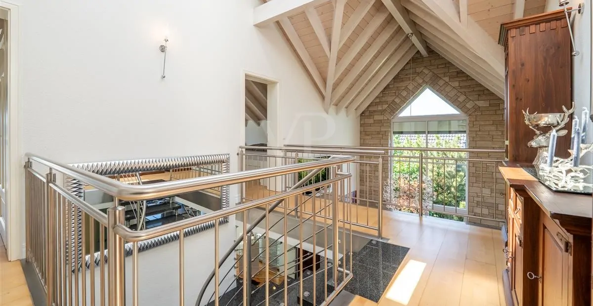 Galerie im Obergeschoss