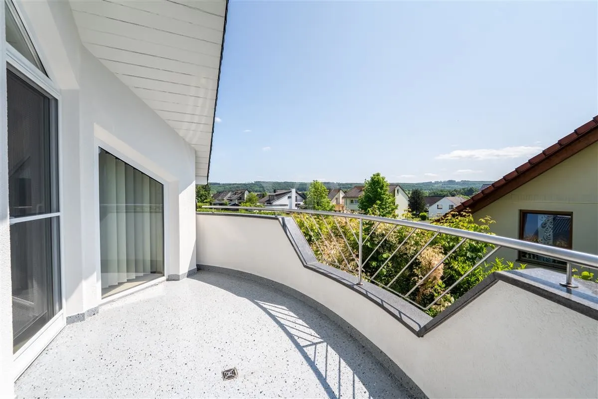 Balkon mit vom Kinderzimmer aus