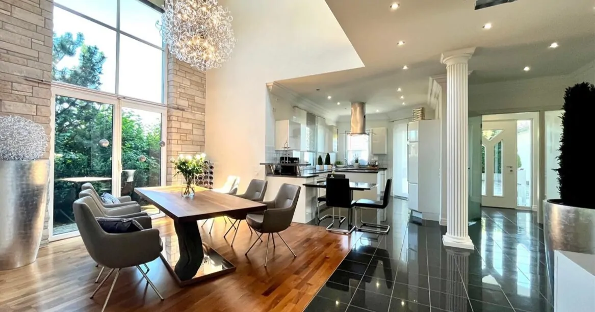 Koch- und Essbereich