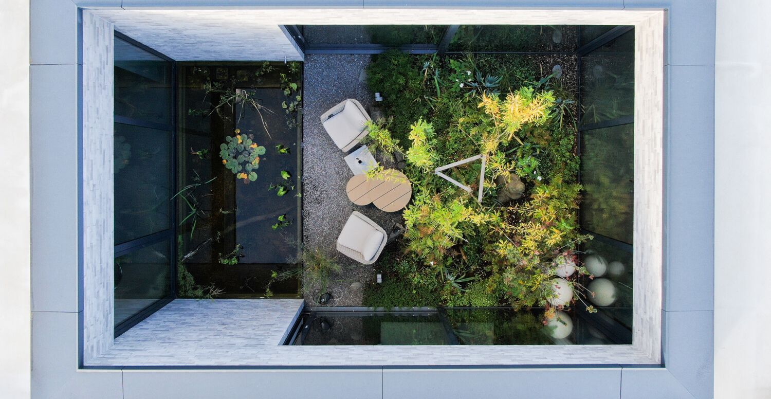 Luftbild Atrium