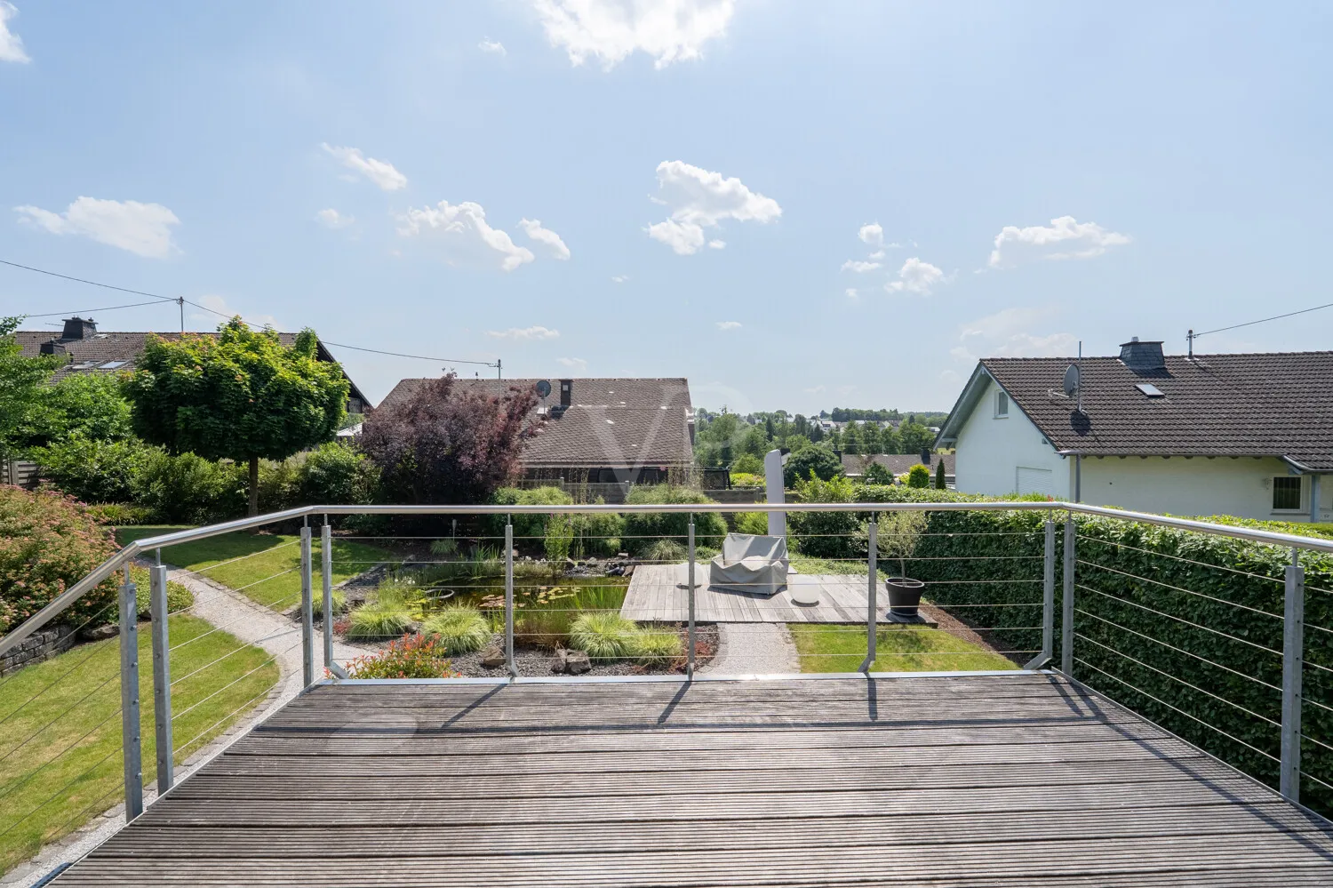 Ausgang auf die Terrasse