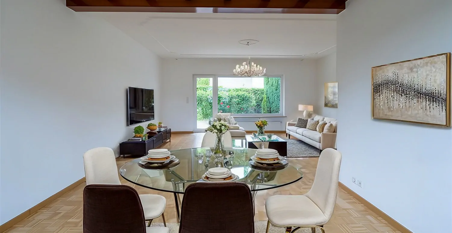 Möbilierungsvorschlag Essbereich