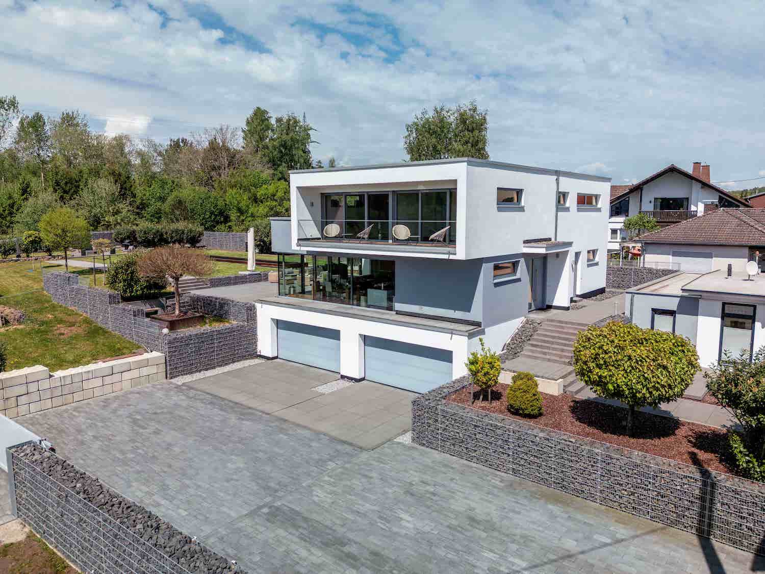 Seitenansicht Wohnhaus