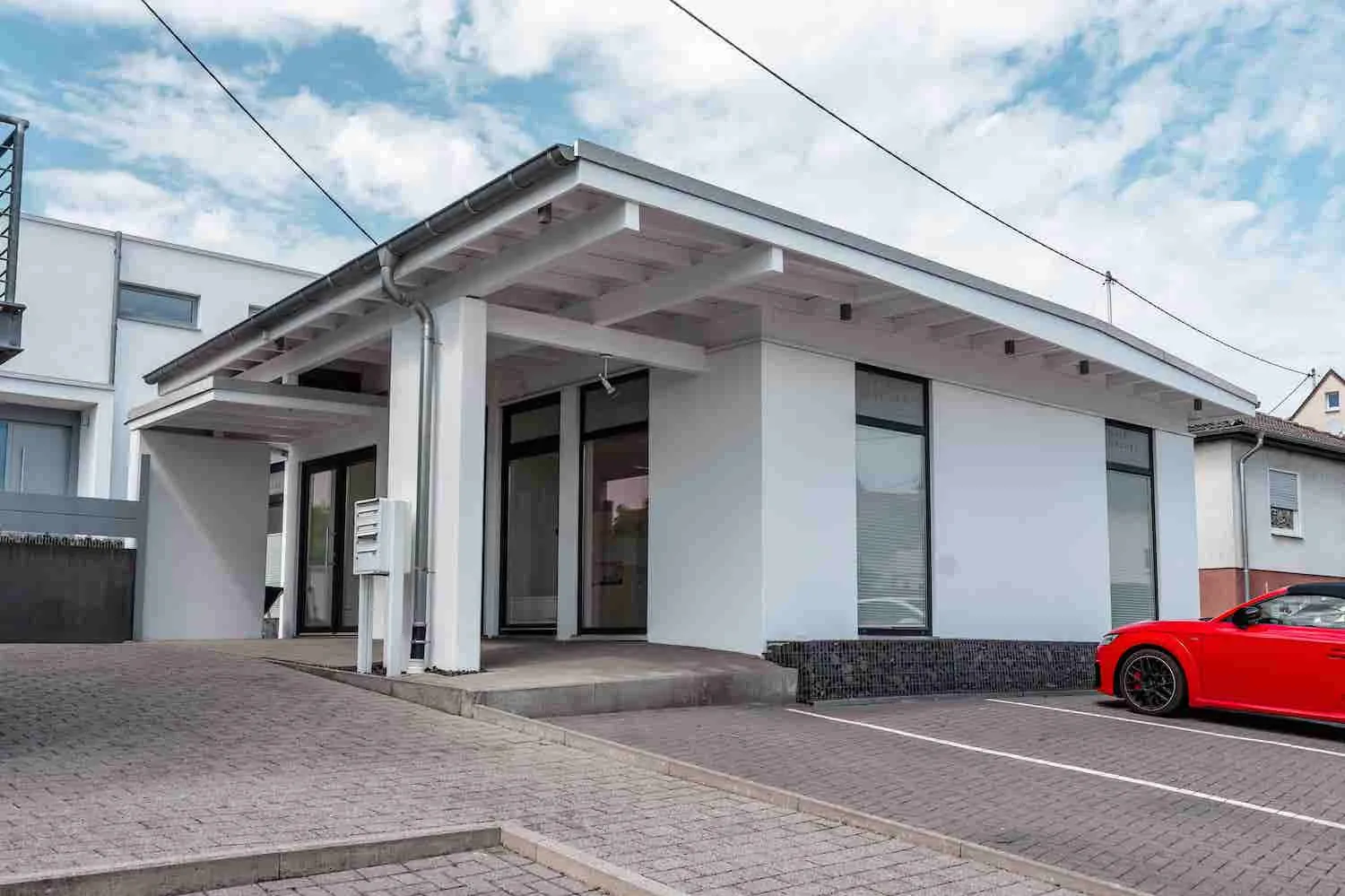 Seitenansicht Bungalow