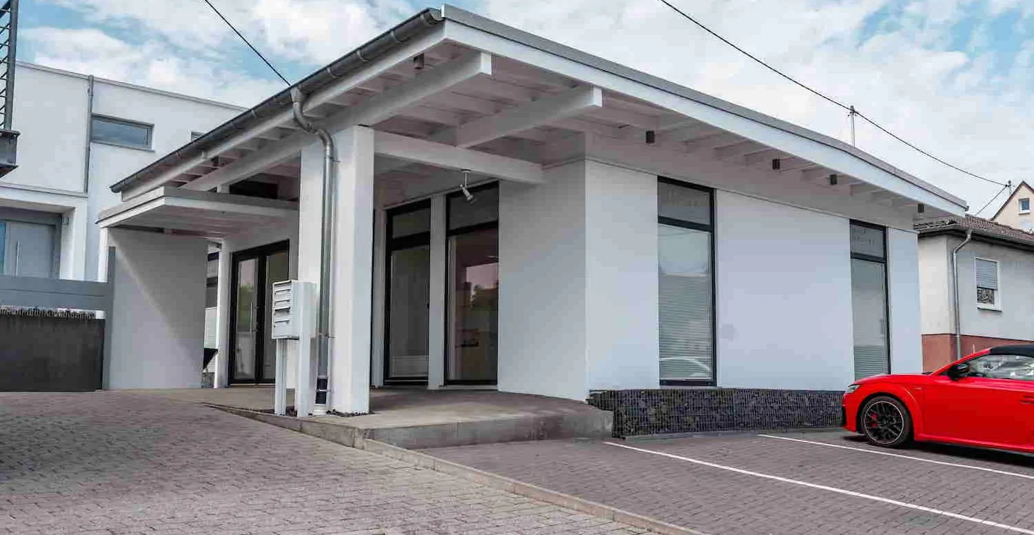 Seitenansicht Bungalow