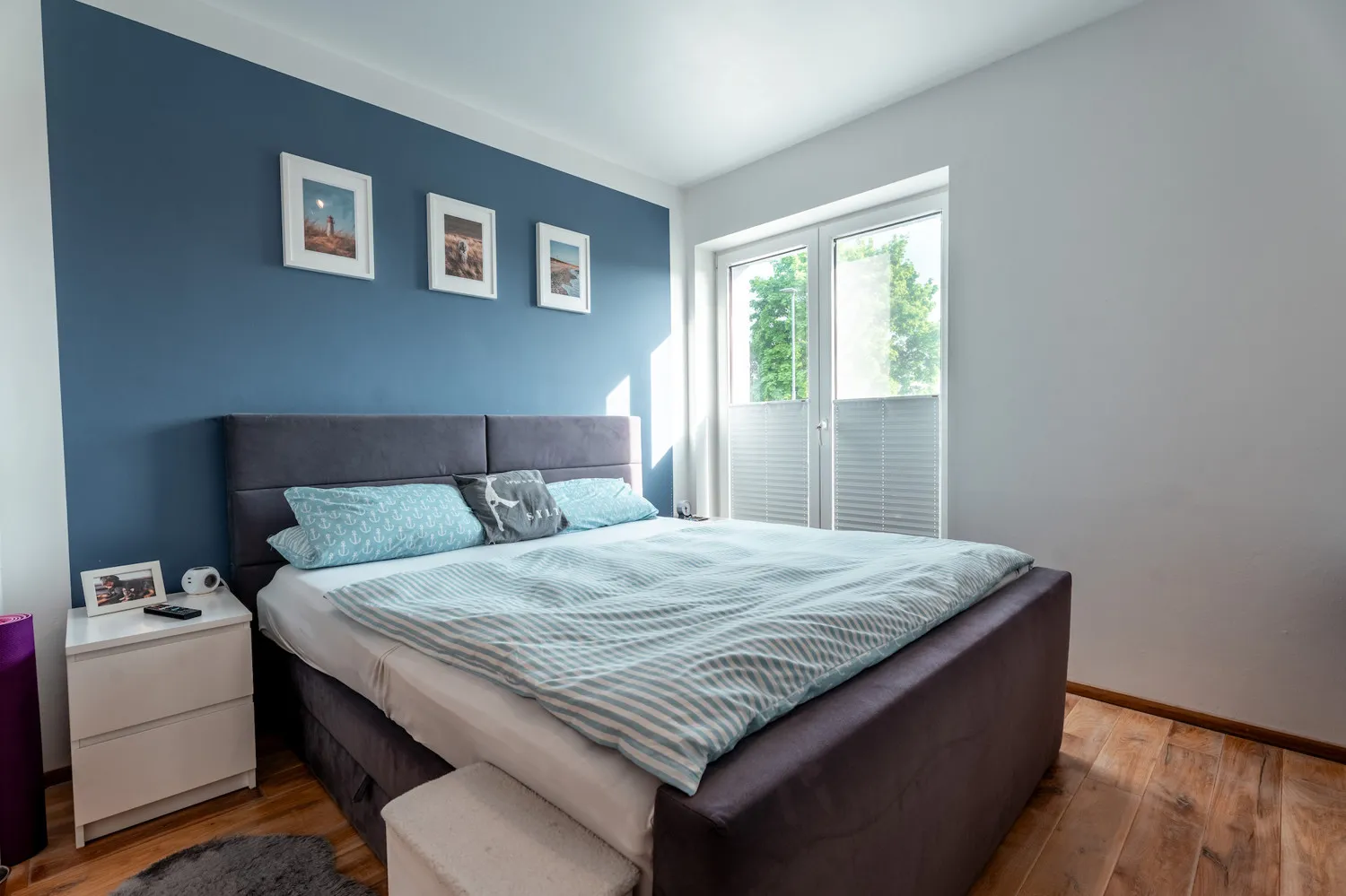 Schlafzimmer im 3- Parteienhaus