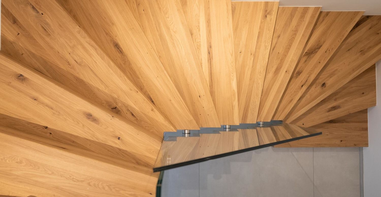 Detail - Treppe zum Dachgeschoss