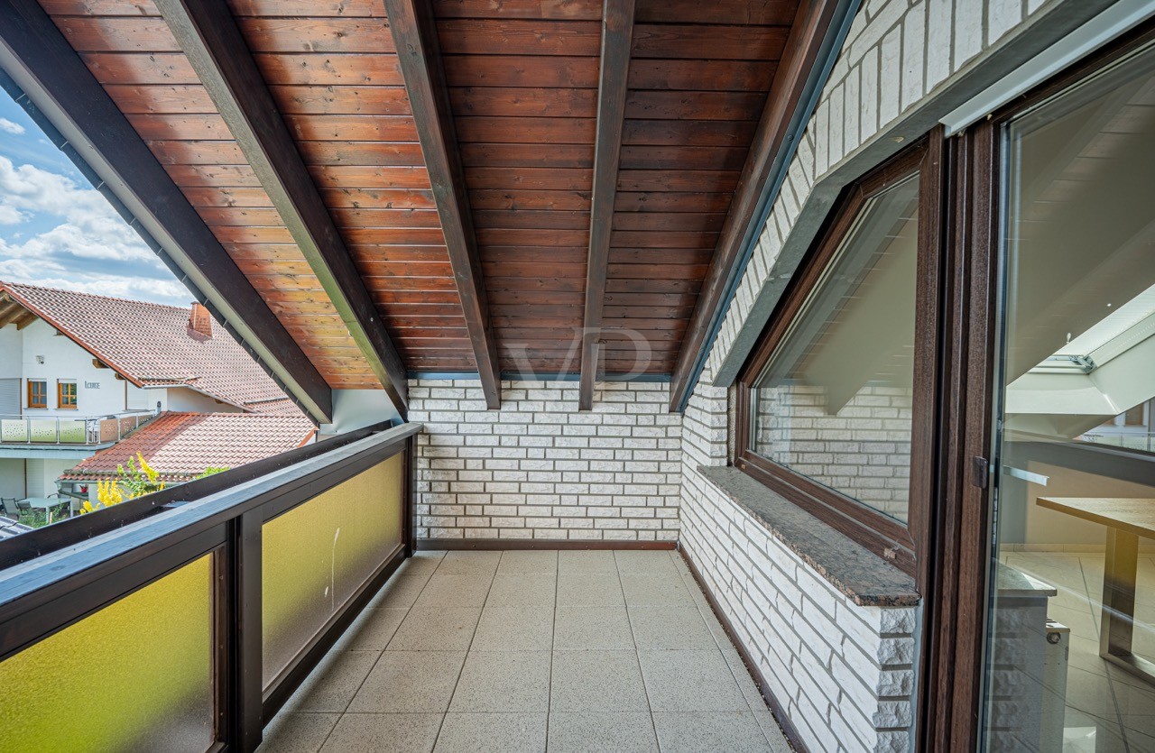 Balkon von der Wohnküche begehbar