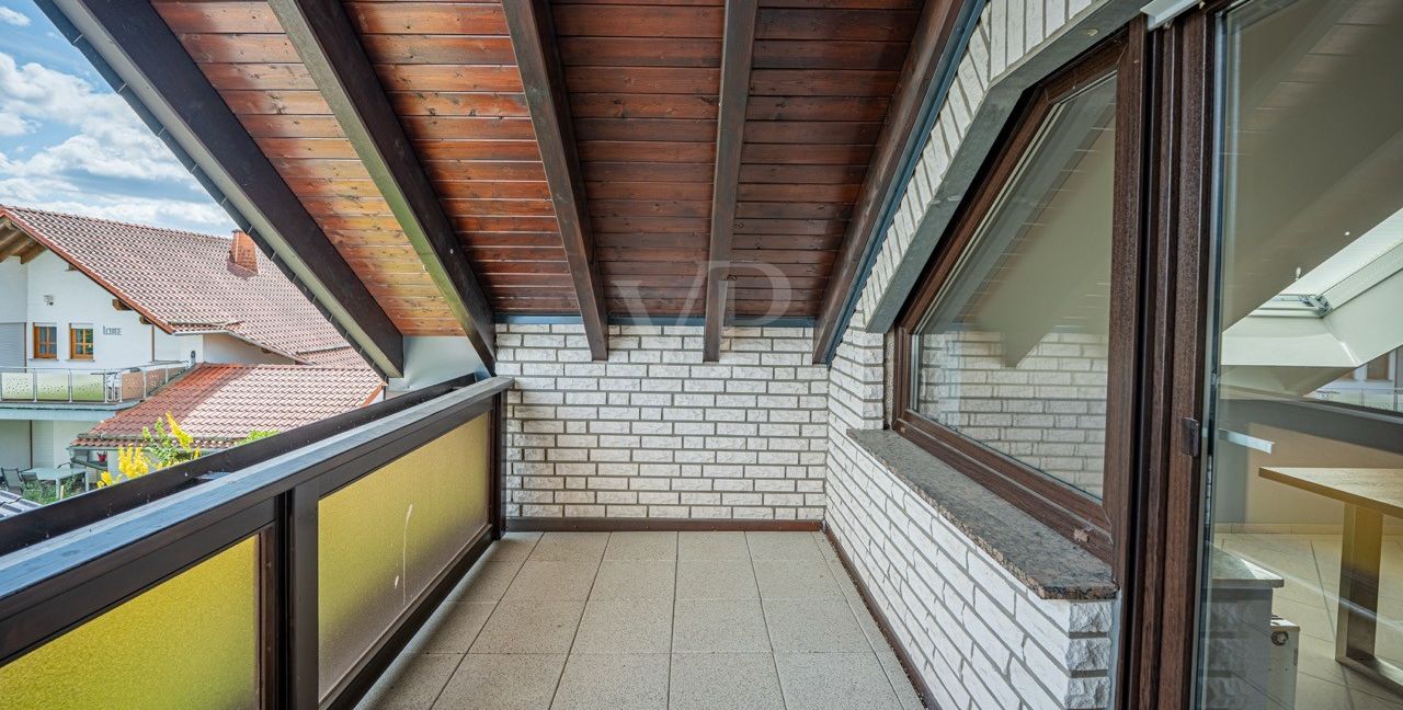 Balkon von der Wohnküche begehbar