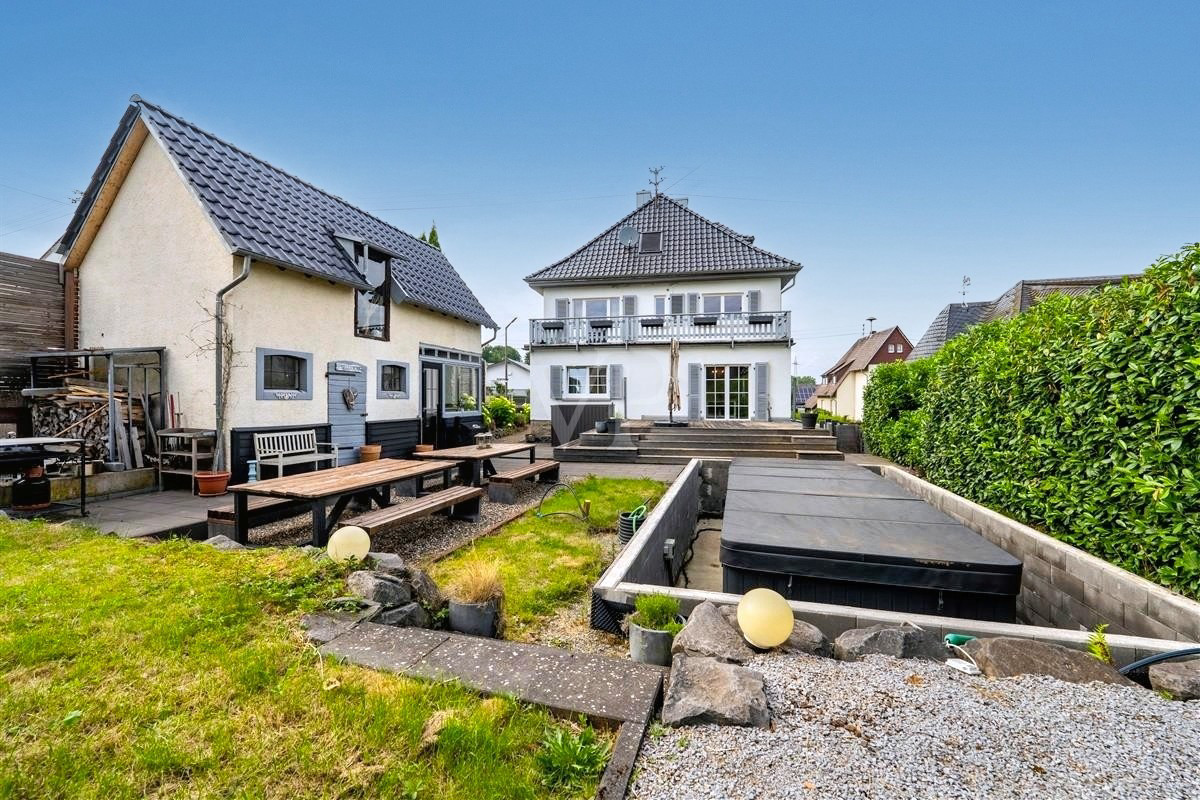 Blick vom Garten