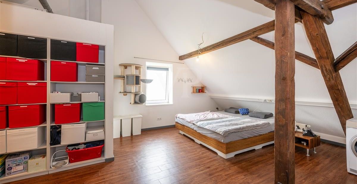 Nebenhaus: Schlafzimmer im DG
