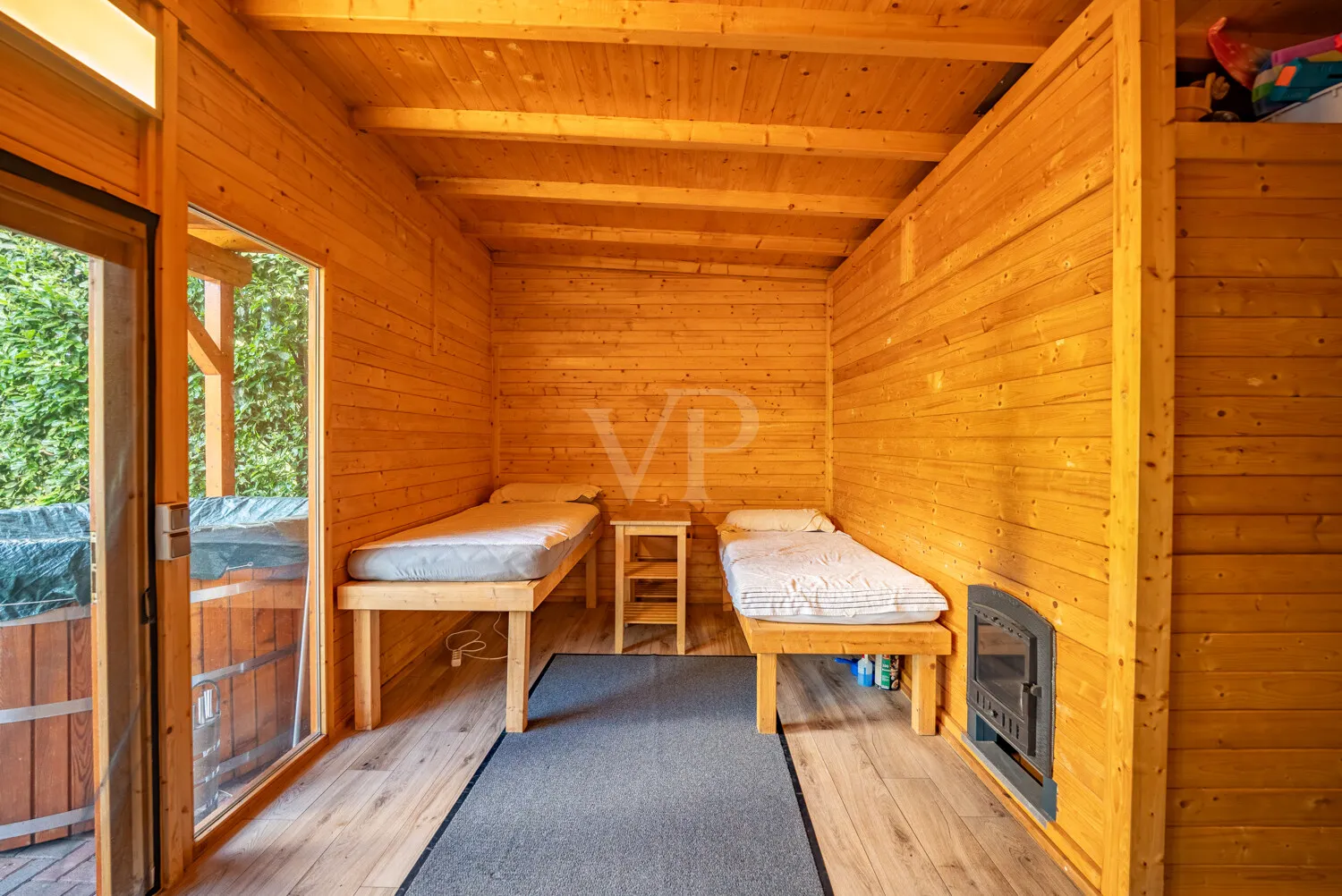Saunahaus / Wellnessbereich