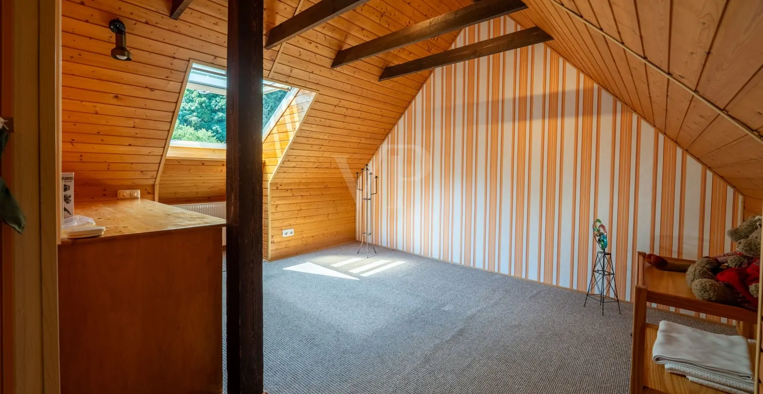 Ausgebauter Dachboden