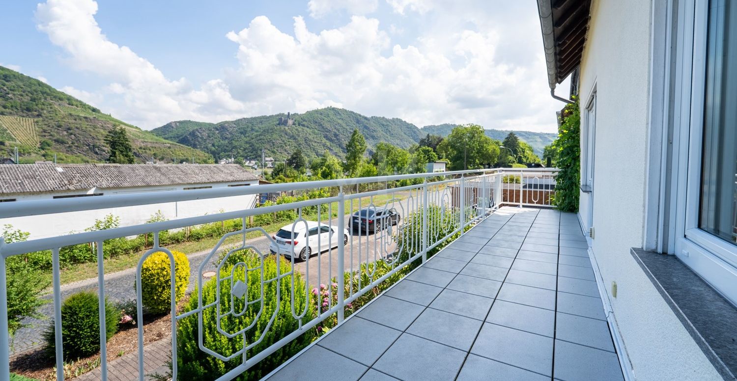 Angrenzender Balkon