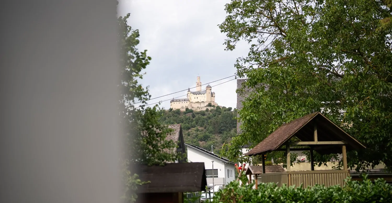 Blick auf die Burg