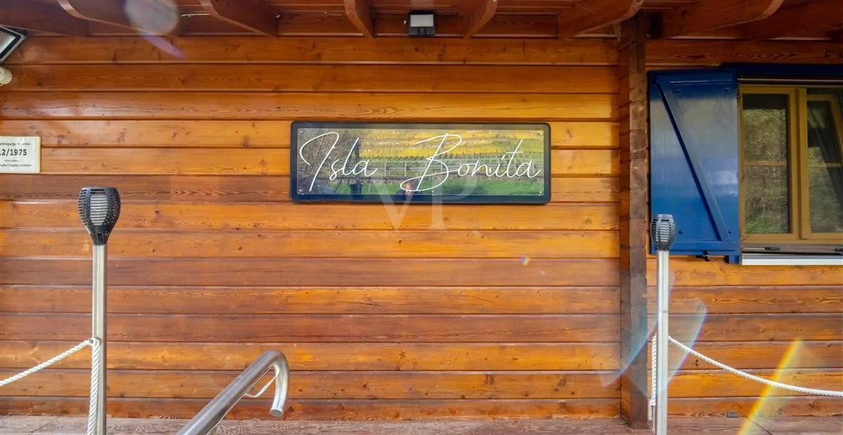 Eingang zum Hausboot