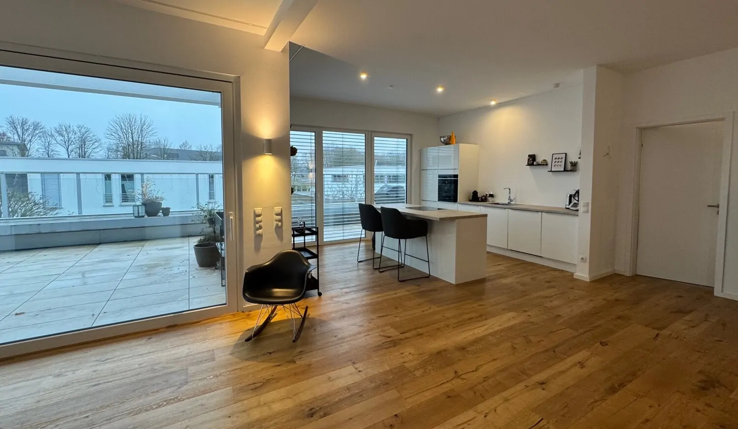 Offener Koch, Ess- und Wohnbereich