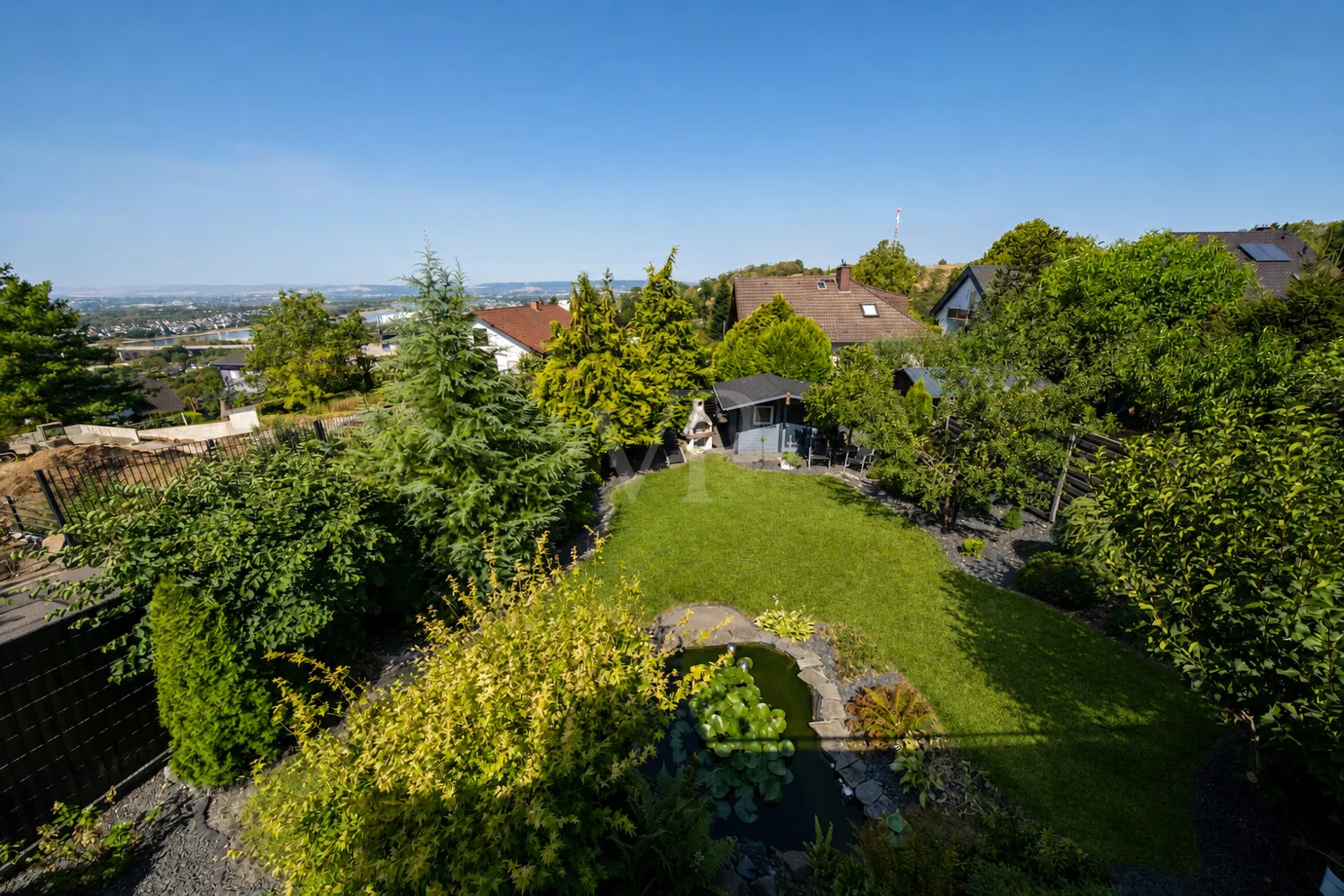 Ausblick Balkon