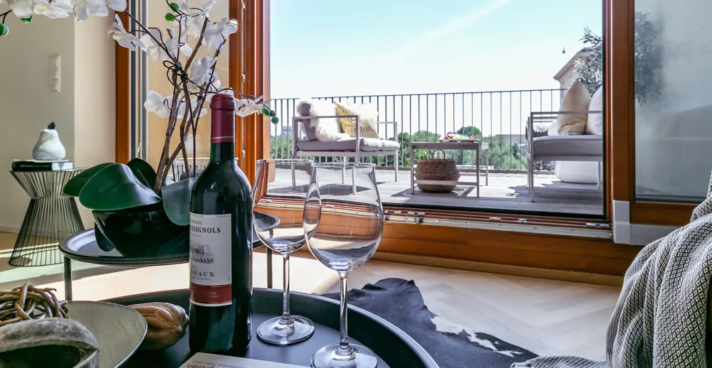 Wohnbereich mit Terrasse