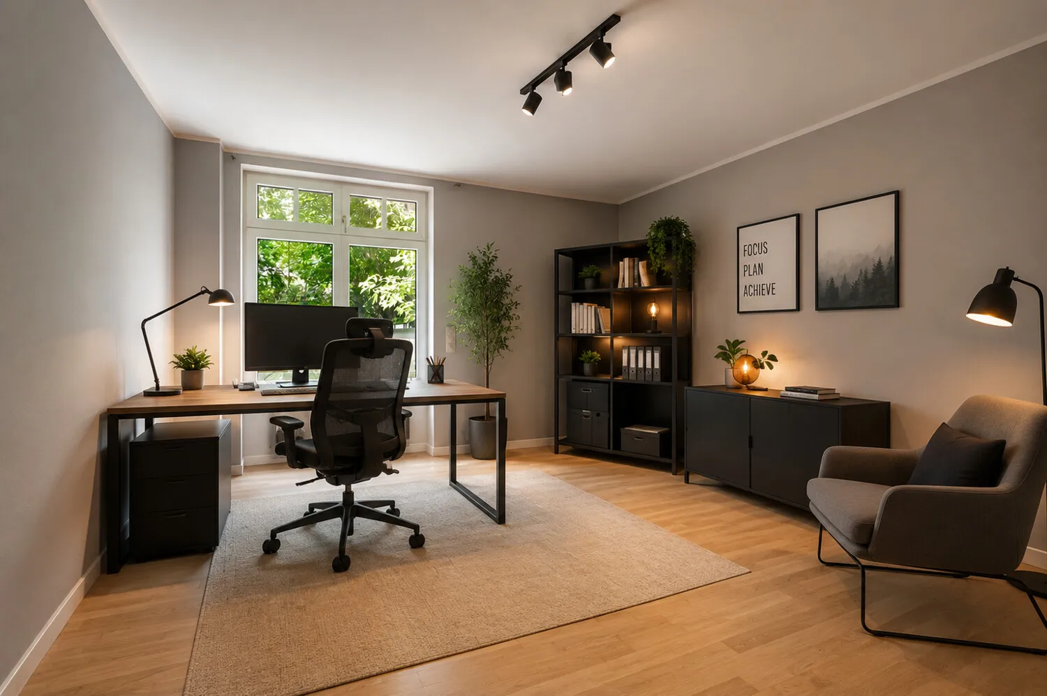 Ihr zu Hause im Grünen: stilvolle Gartenwohnung mit Kamin und Wassernähe