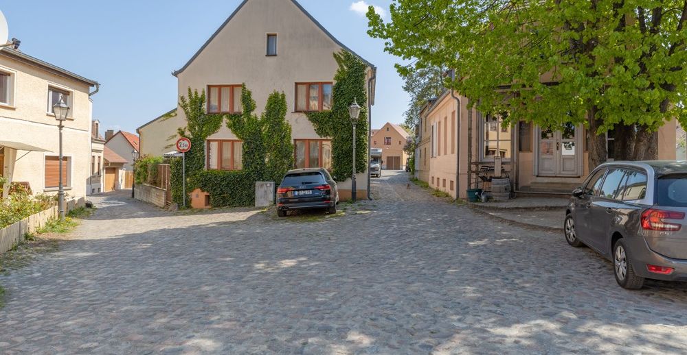 Blick auf das Haus