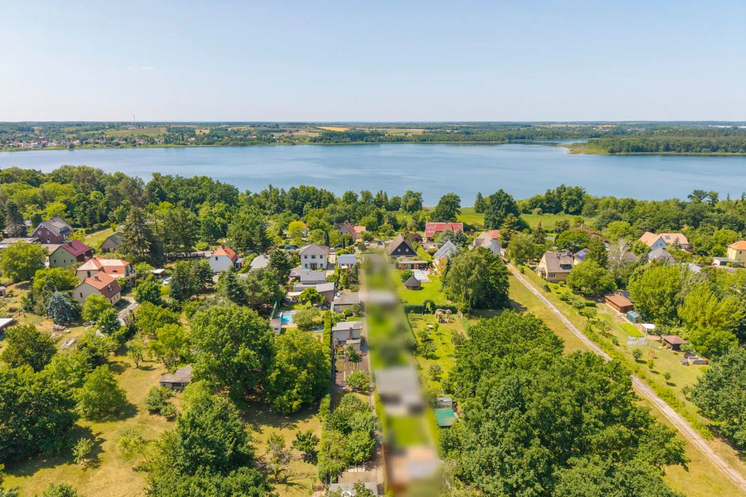 das nahe Umfeld mit Plessower See