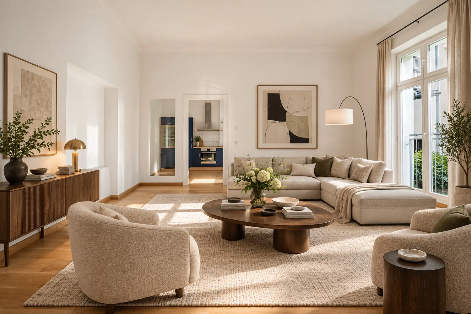 Wohnzimmer (KI)