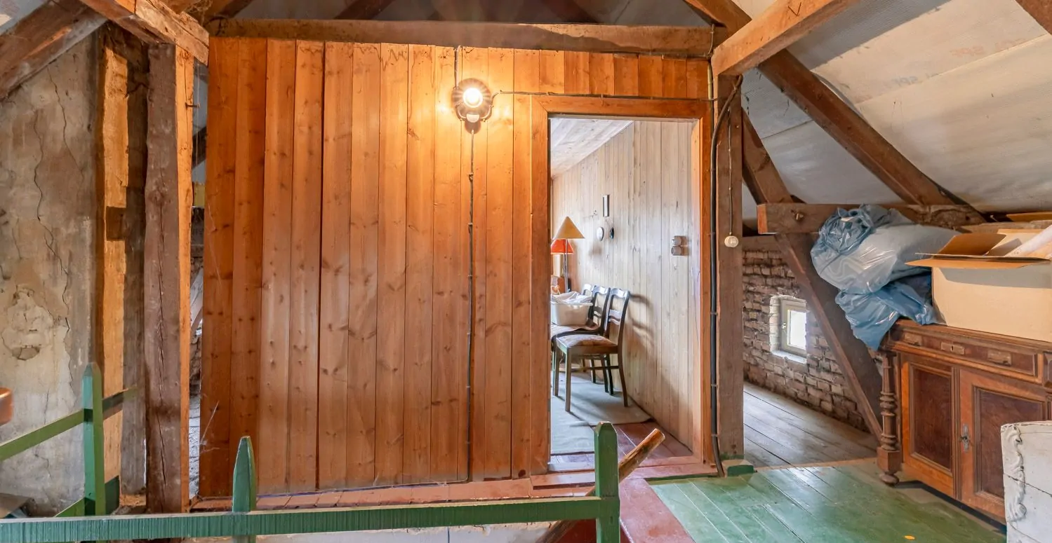 ausgebauter Raum im Obergeschoß